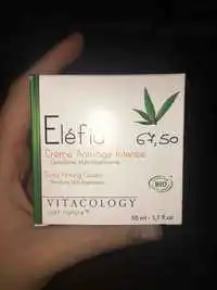 VITACOLOGY - Eléfia - Crème anti-âge intense