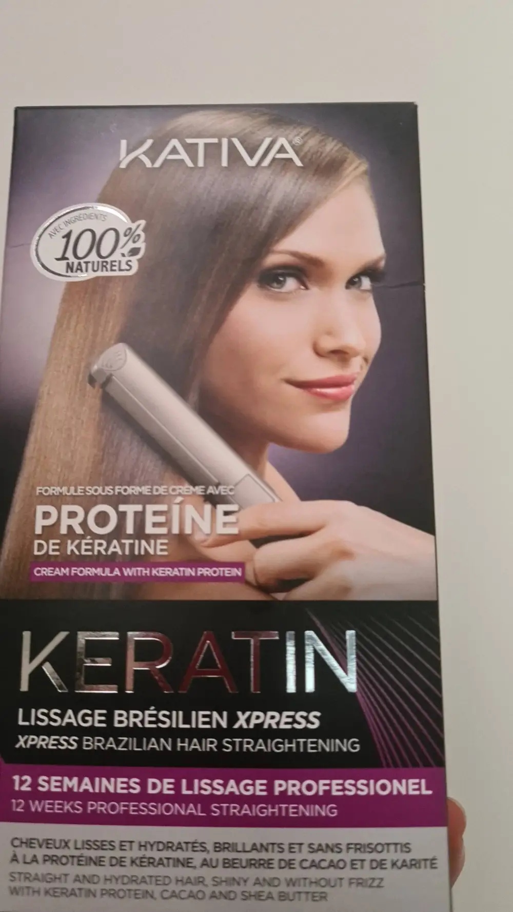 KATIVA - Keratin - Lissage brésilien xpress