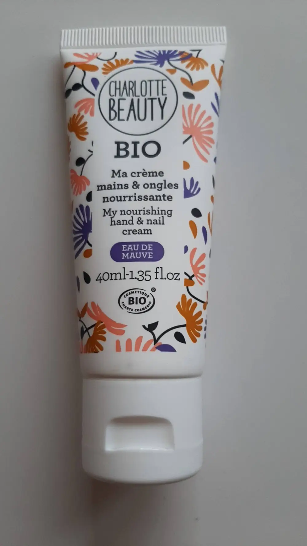 CHARLOTTE BEAUTY - Eau de mauve - Ma crème mains & ongles nourrissante bio