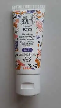 CHARLOTTE BEAUTY - Eau de mauve - Ma crème mains & ongles nourrissante bio