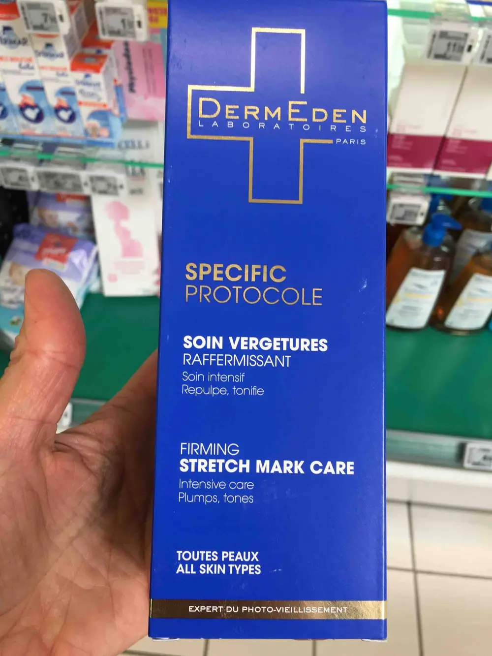 DERMEDEN LABORATOIRES - Specific protocole - Soin vergetures raffermissant