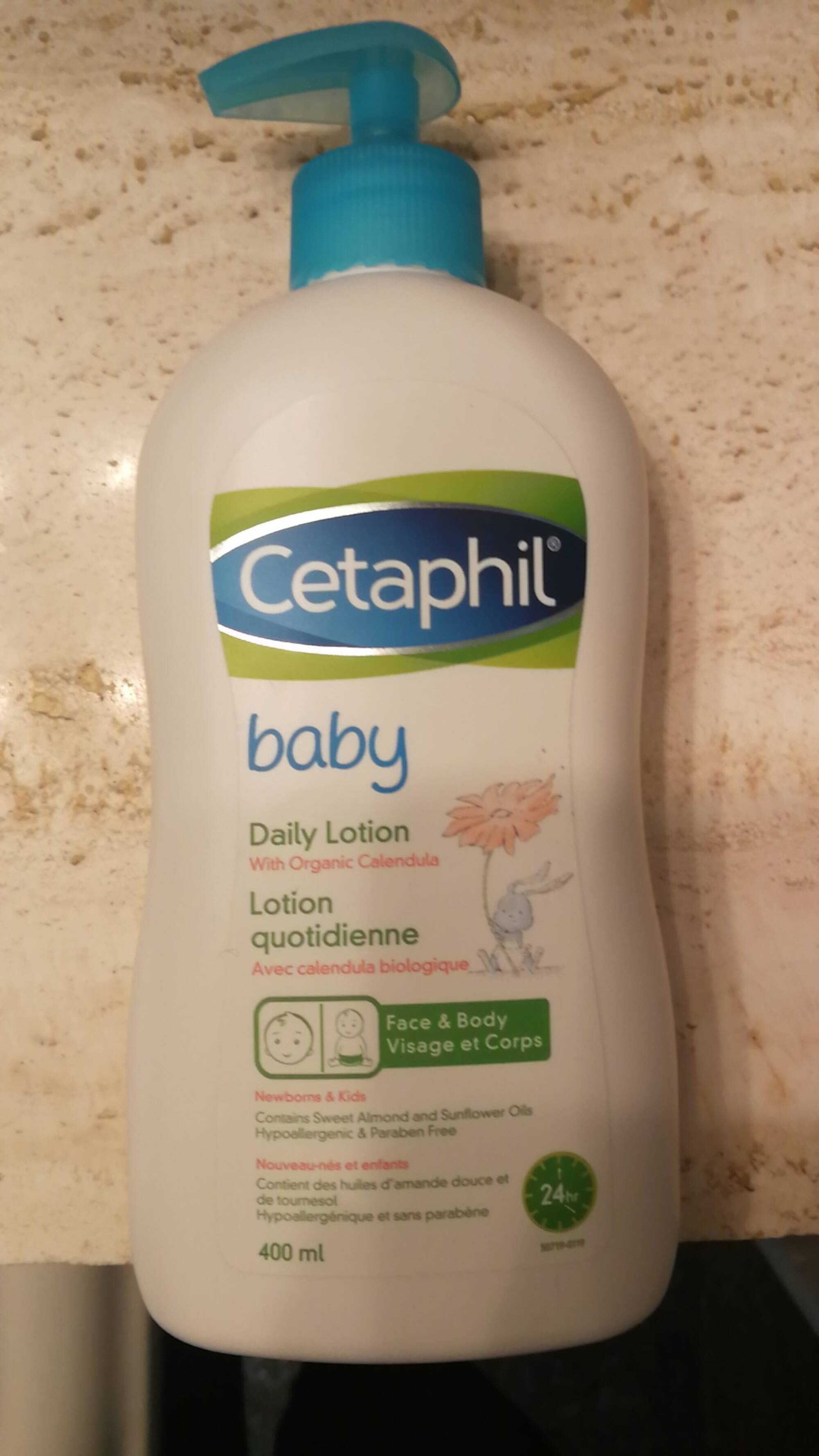 CETAPHYL - Baby Lotion quotidienne - Visage et corps