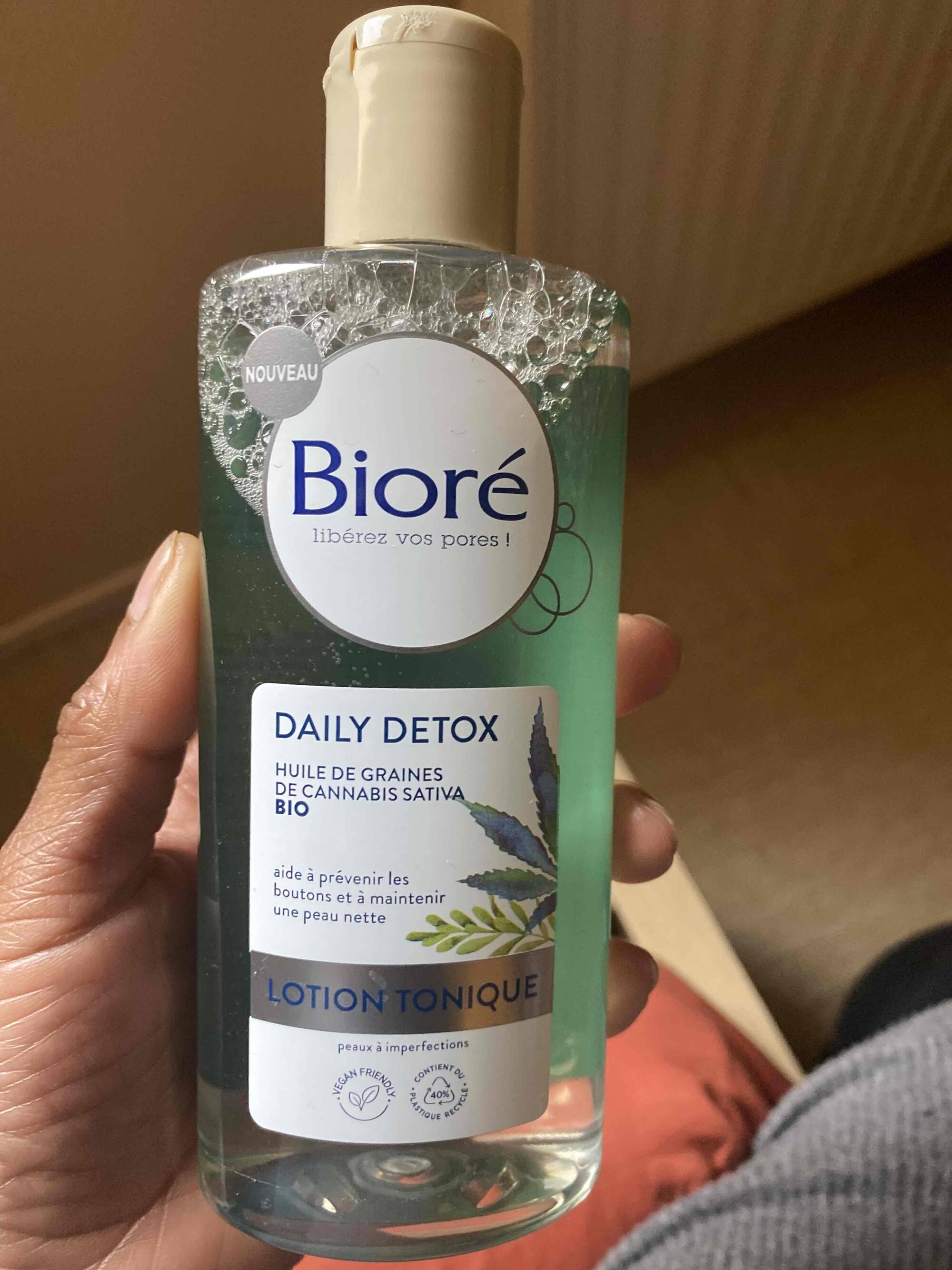 BIORÉ - Day detox - Lotion tonique bio