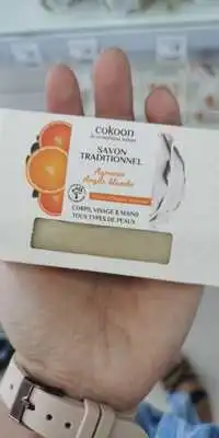 COKOON - Savon traditionnel - Agrumes & Argile blanche