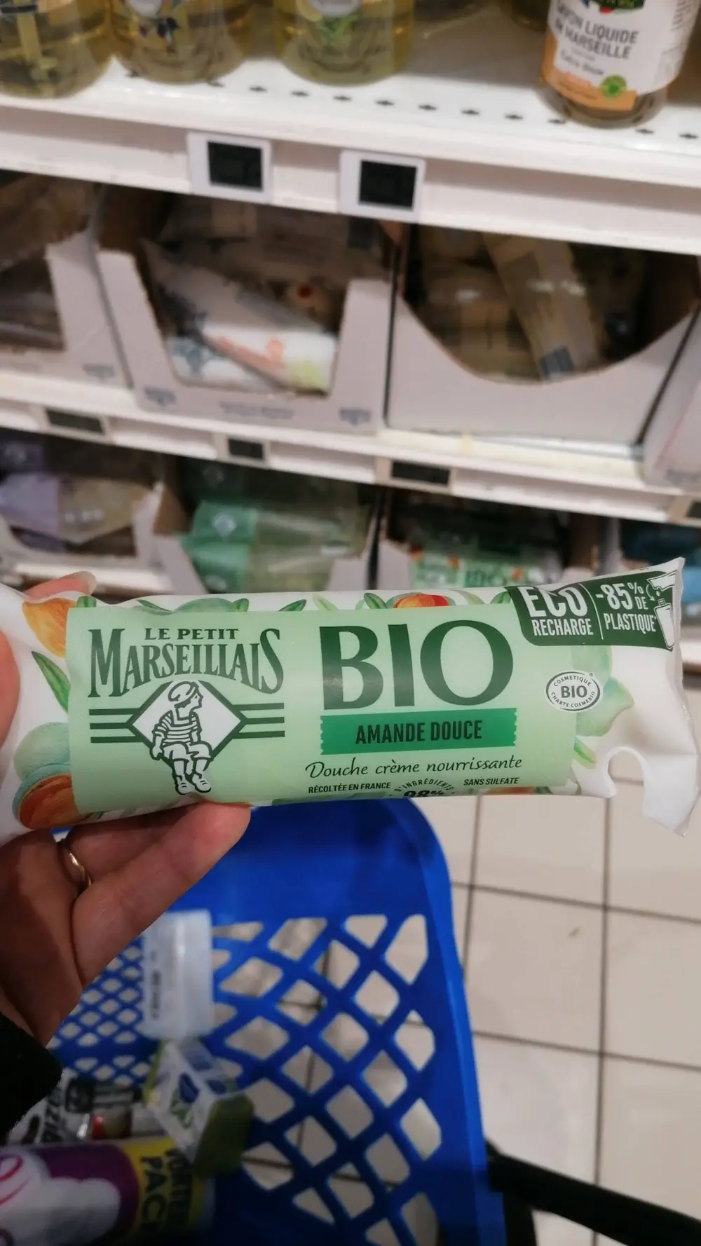 LE PETIT MARSEILLAIS - Bio amande douce - Douche crème nourrissante