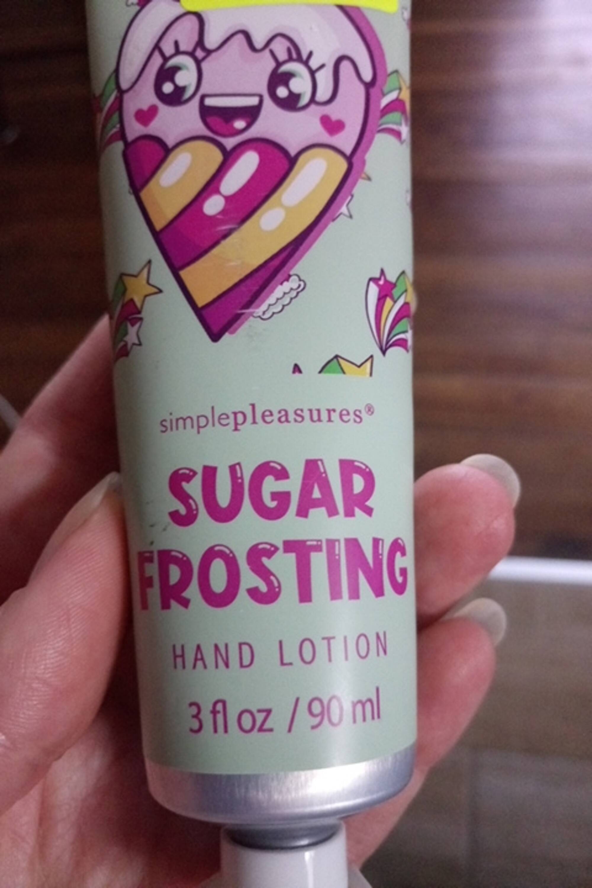 SIMPLEPLEASURES - Sugar frosting - Hand lotion