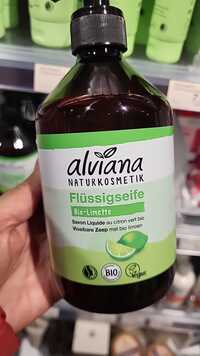 ALVIANA - Savon liquide au citron vert bio