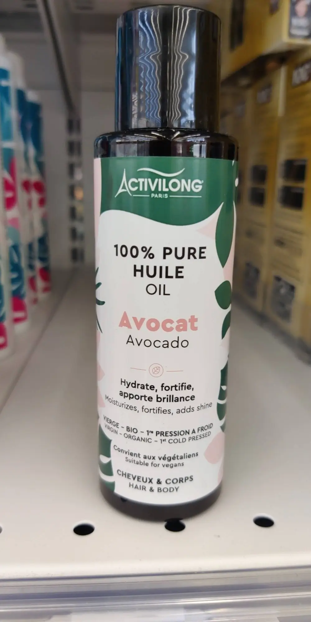 ACTIVILONG - 100 % pure huile avocat