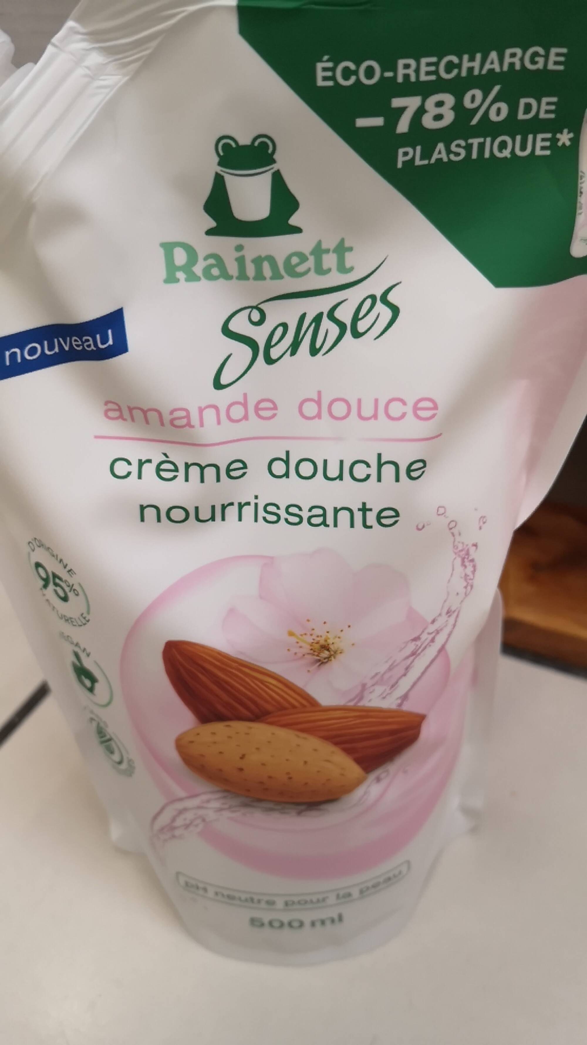 RAINETT - Senses - Crème douche nourrissante amande douce