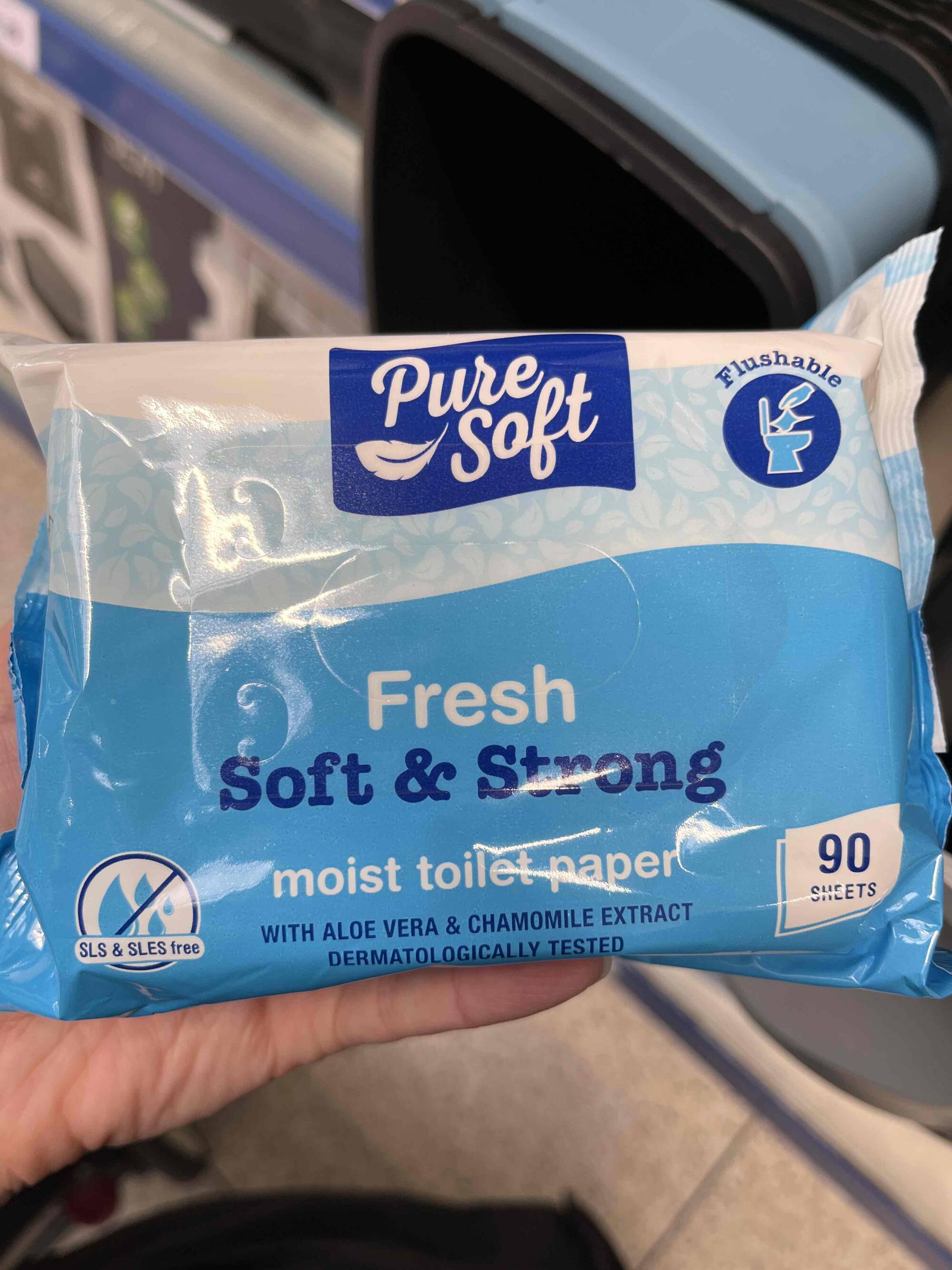 DAYES - Fresh soft & strong - Moist toilet paper