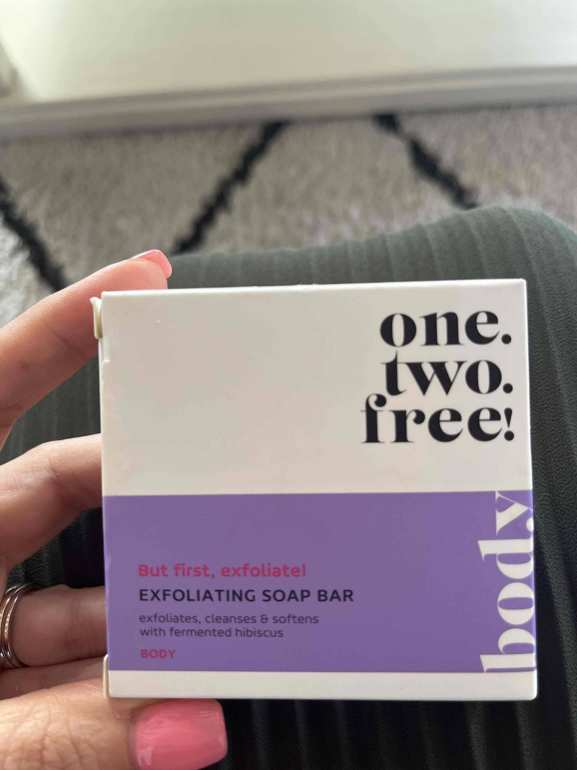 ONE.TWO.FREE! - Exfoliating soap bar