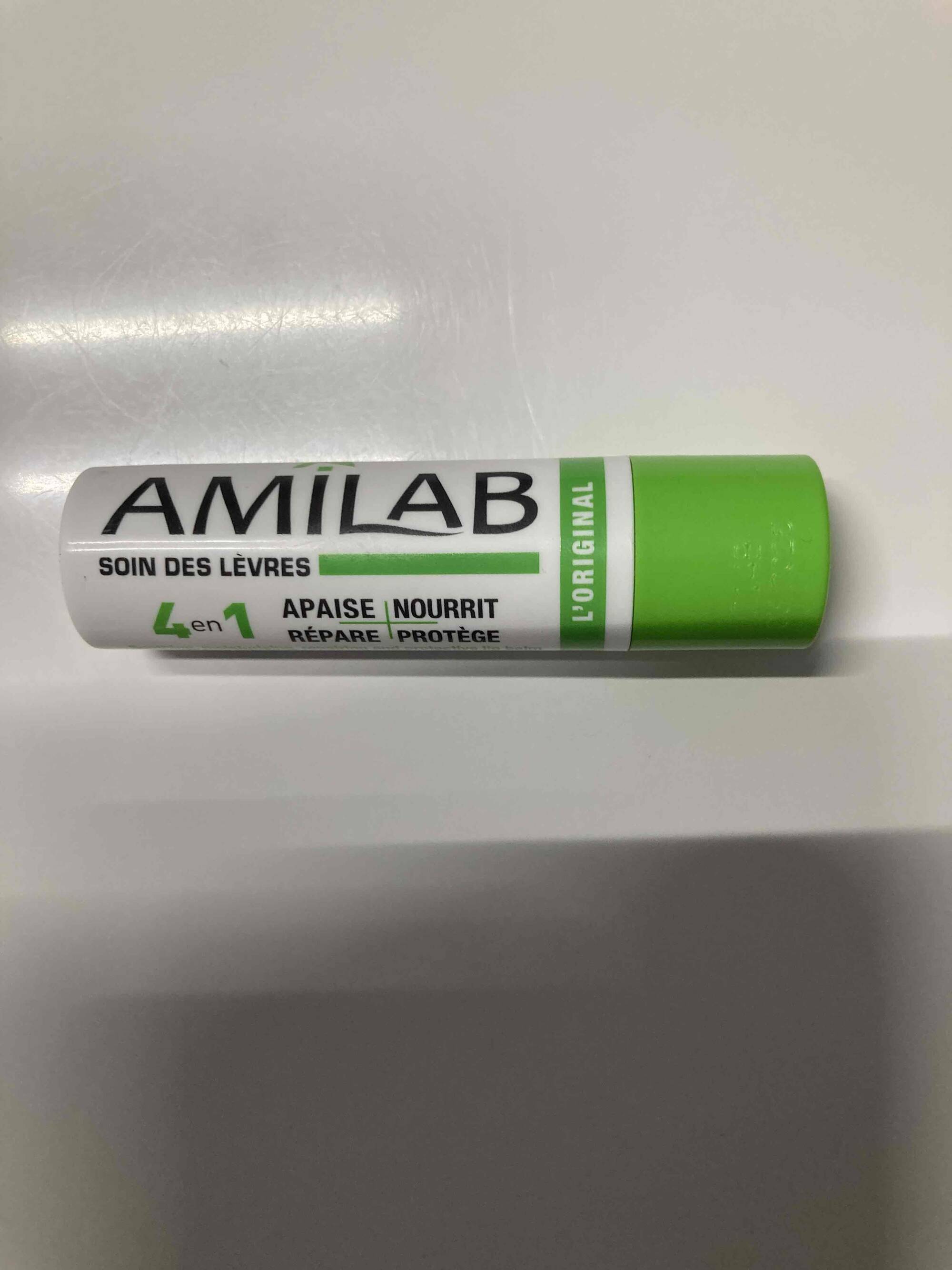 AMILAB - L'original - Soin des lèvres 4 en 1