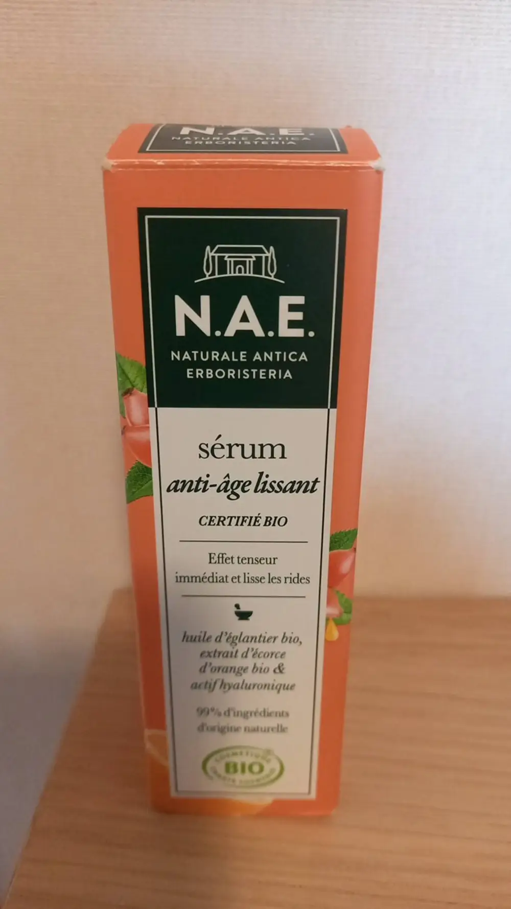 N.A.E. - Sérum anti-âge lissant certifié bio