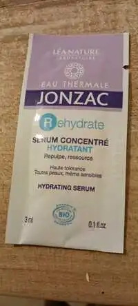 EAU THERMALE JONZAC - Rehydrate - Sérum concentré hydratant