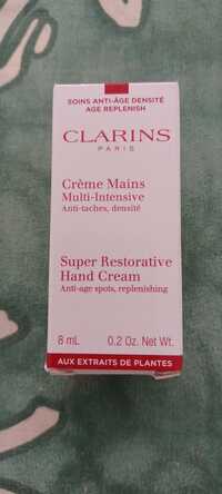 CLARINS - Crème mains multi-intensive 