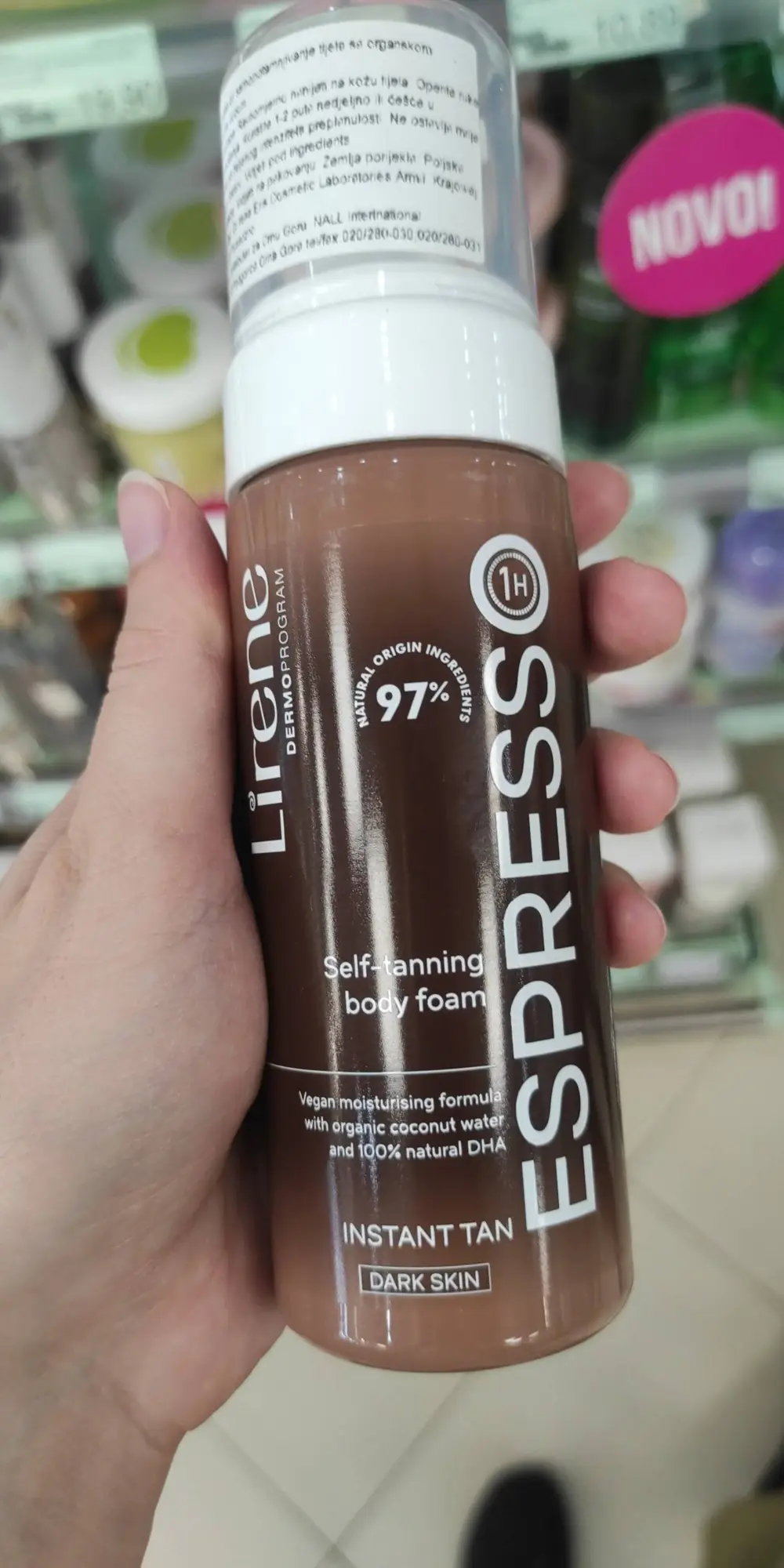 LIRENE DERMOPROGRAM - self-tanning body foam