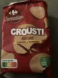 CARREFOUR SENSATION - Crousti nature