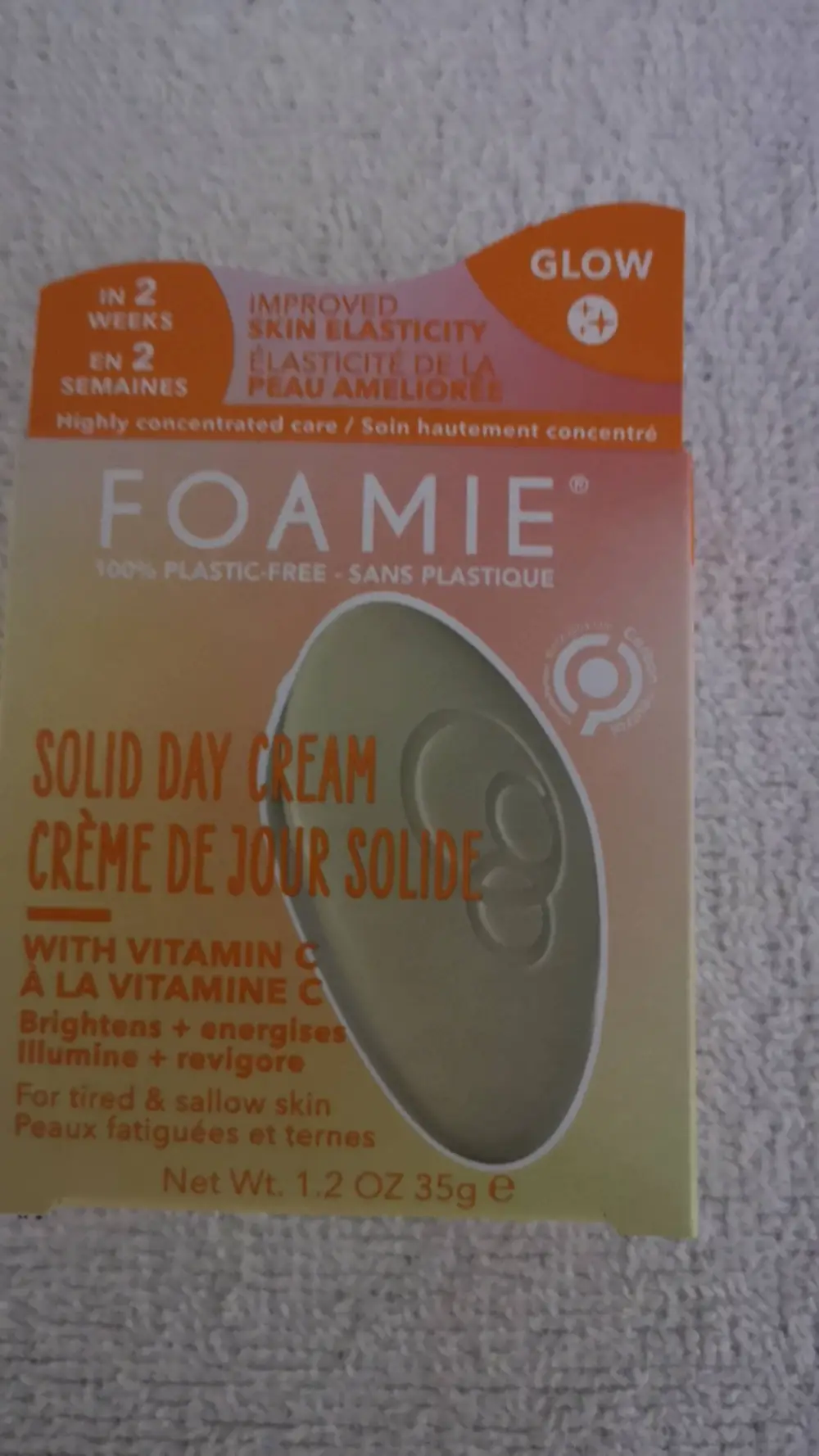 FOAMIE - Creme de jour solide à la vitamine c