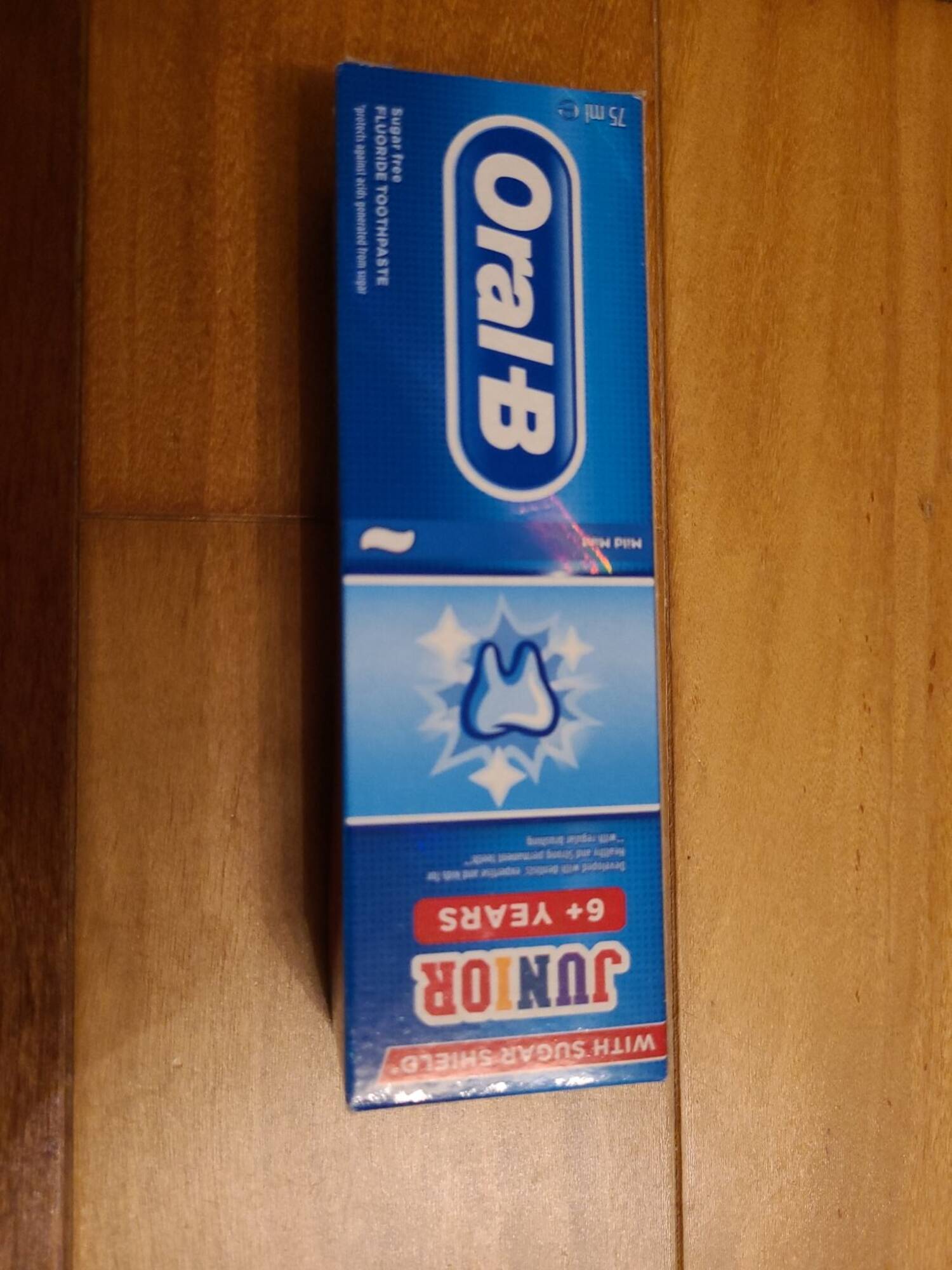 ORAL-B - Junior - Fluoride toothpaste