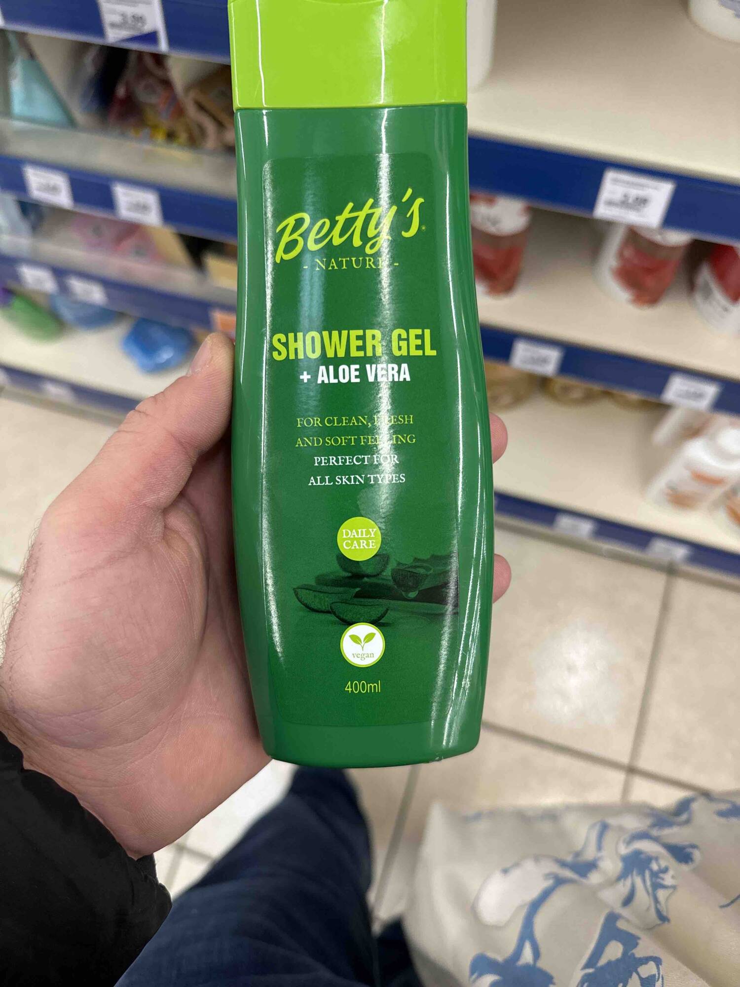 BETTY'S NATURE - Shower gel + aloe vera 