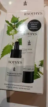 SOTHYS - Crème focus tâches & Sérum focus tâches