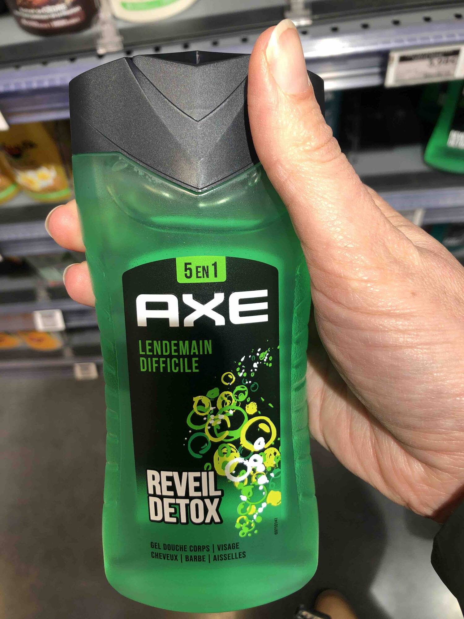 AXE - Réveil detox - Gel douche 5en1