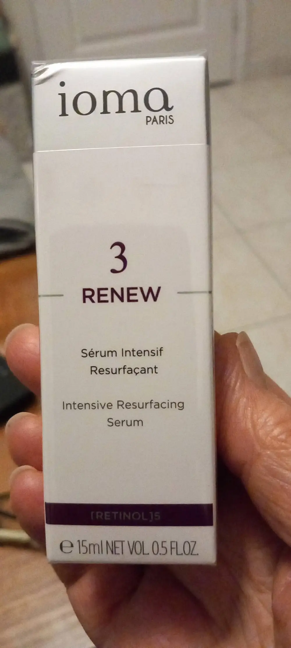 IOMA - 3 renew - Sérum intensif resurfaçant