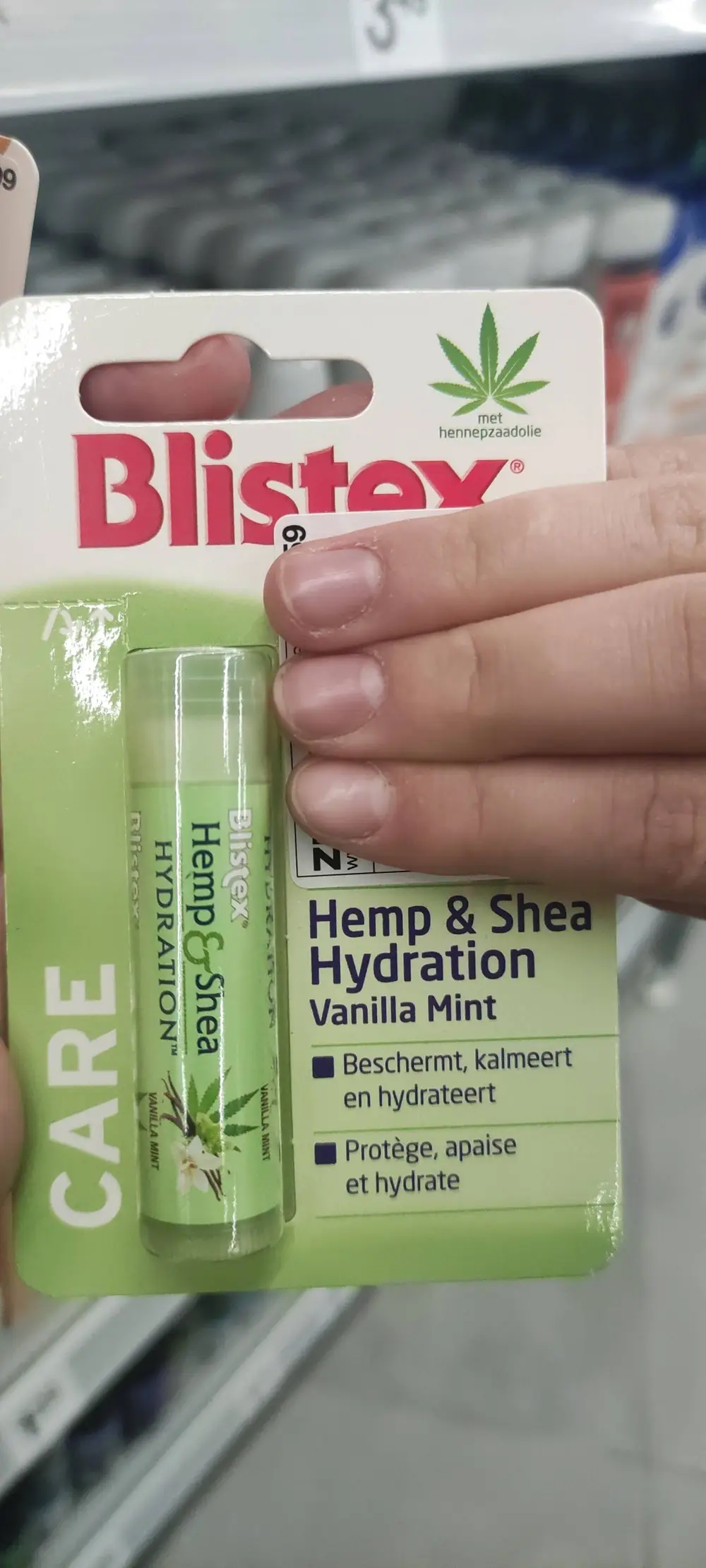 BLISTEX - Hemp & shea hydration - Baume à lèvres