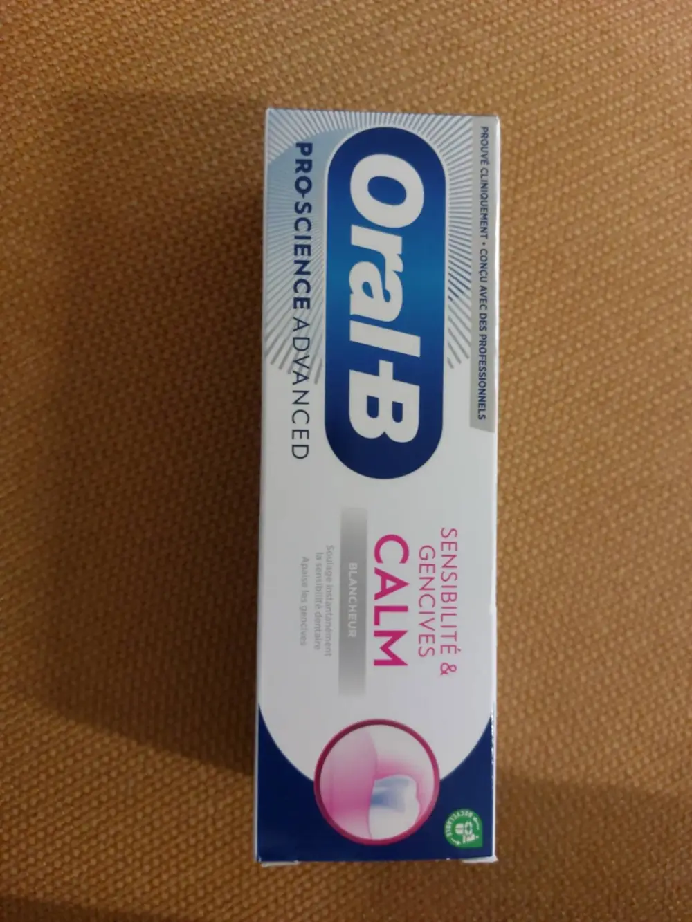 ORAL-B - Pro-science advanced - Sensibilité & gencives calm dentifrice