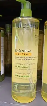 A-DERMA - Exomega control - Huile lavante émolliente