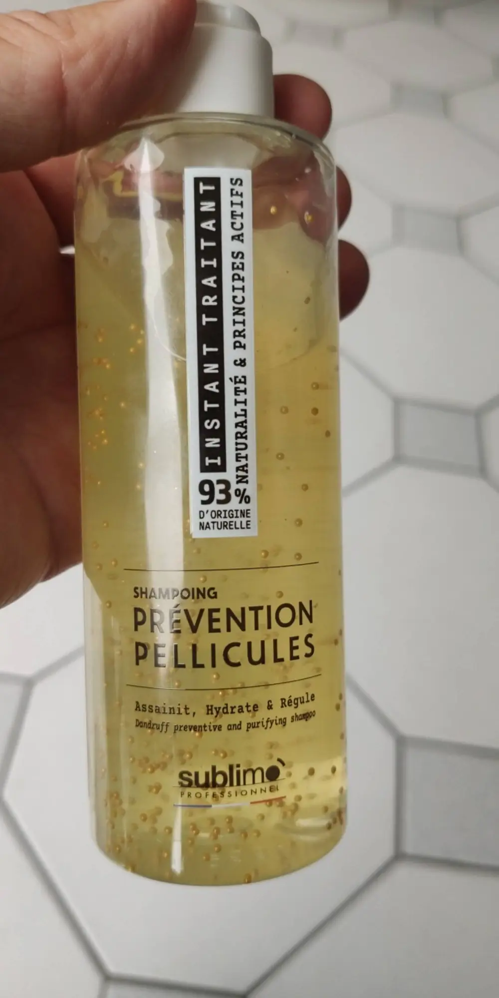 SUBLIMO - Instant traitant - Shampooing prévention pellicules