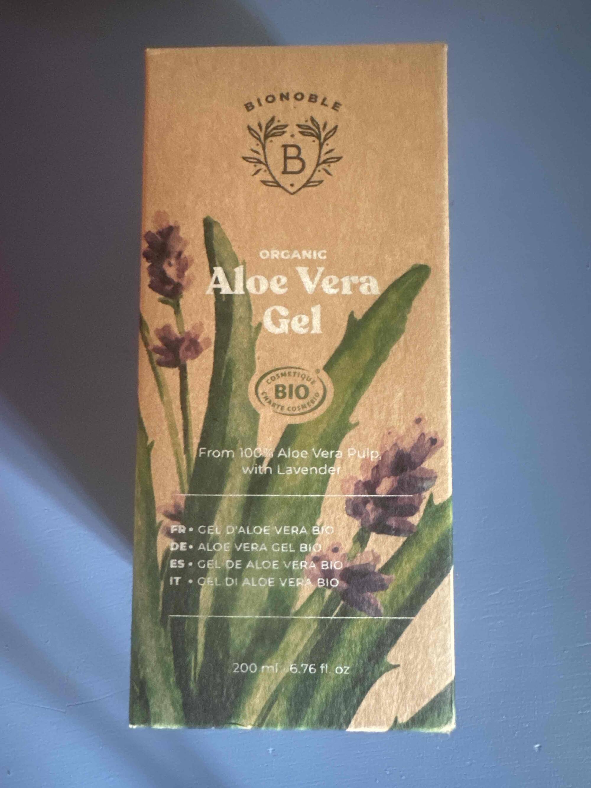 BIONOBLE - Gel d'aloe vera bio