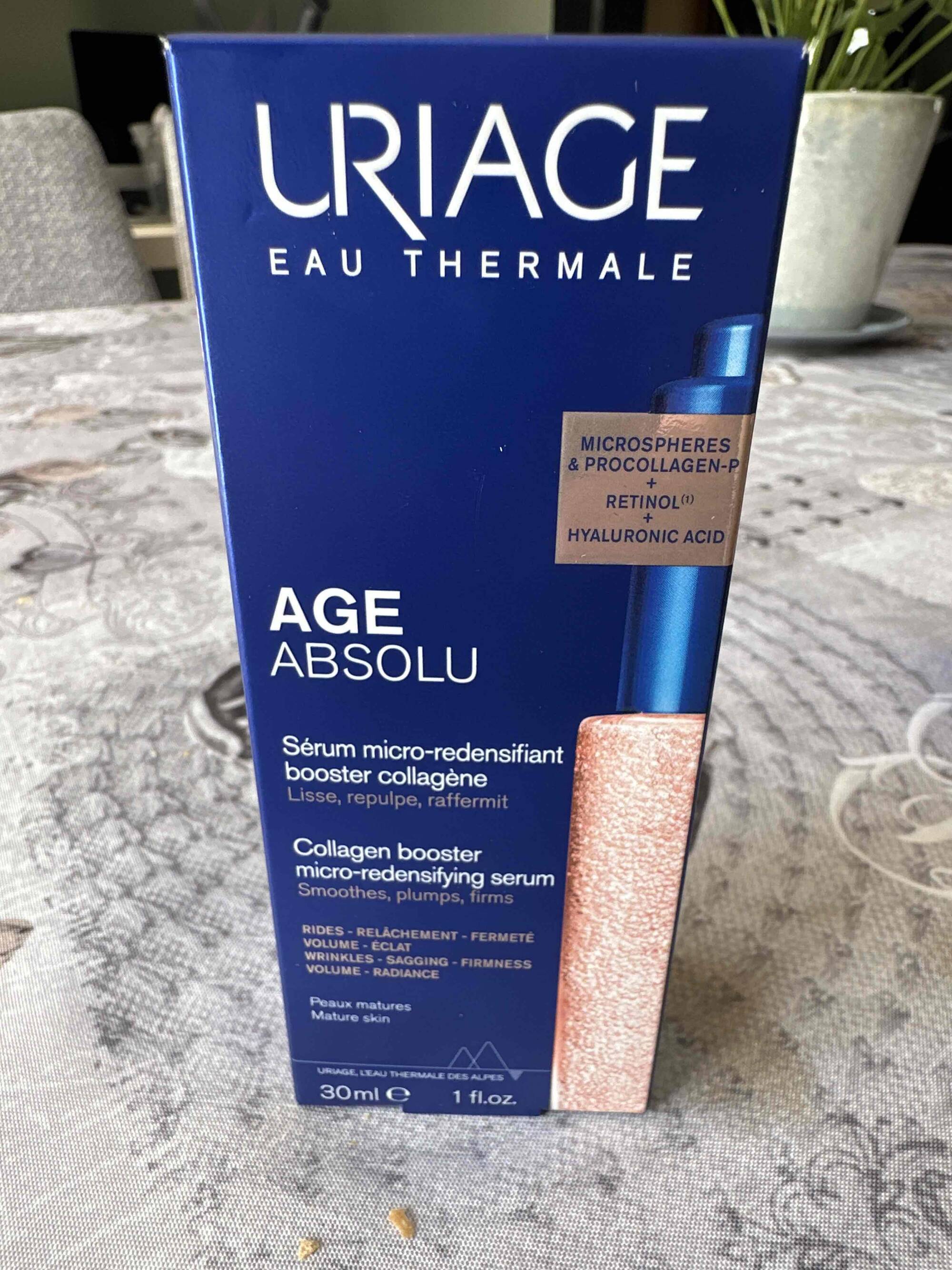 URIAGE - Age absolu - Sérum micro-redensifiant