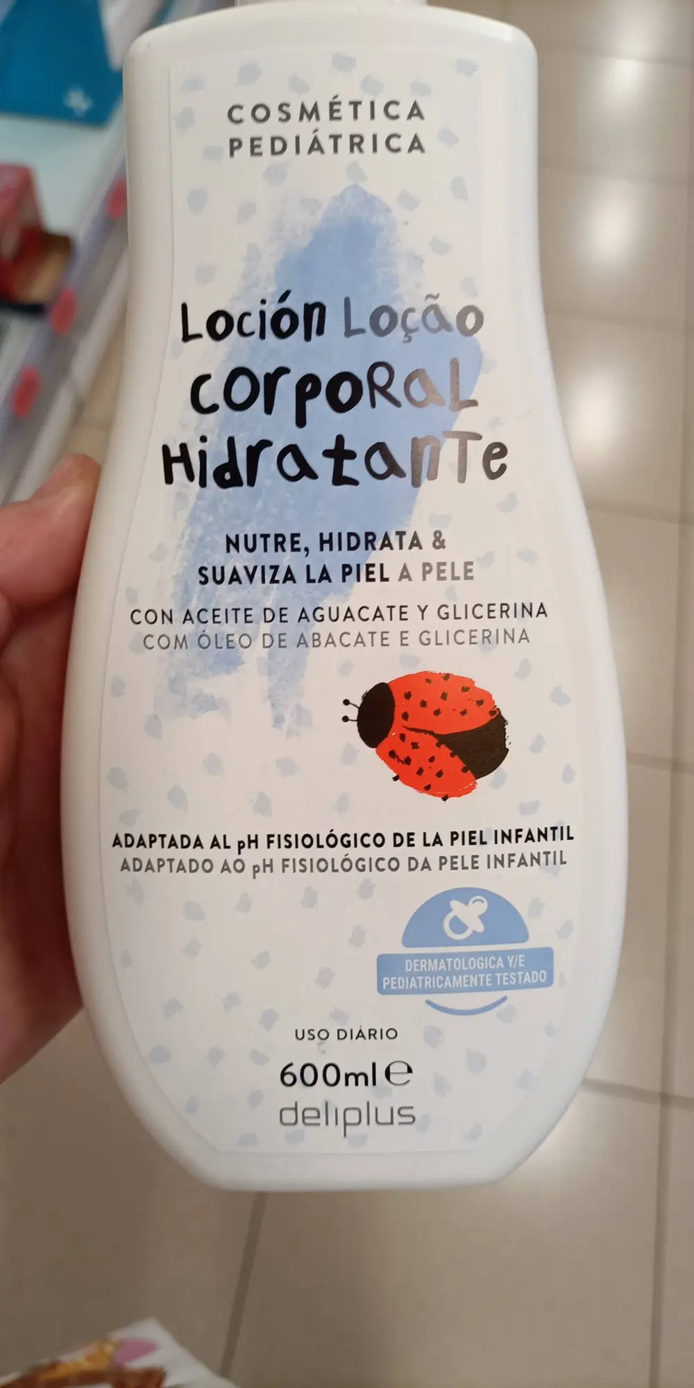 DELIPLUS - Cosmética pediatrica - Locion corporal hidratante