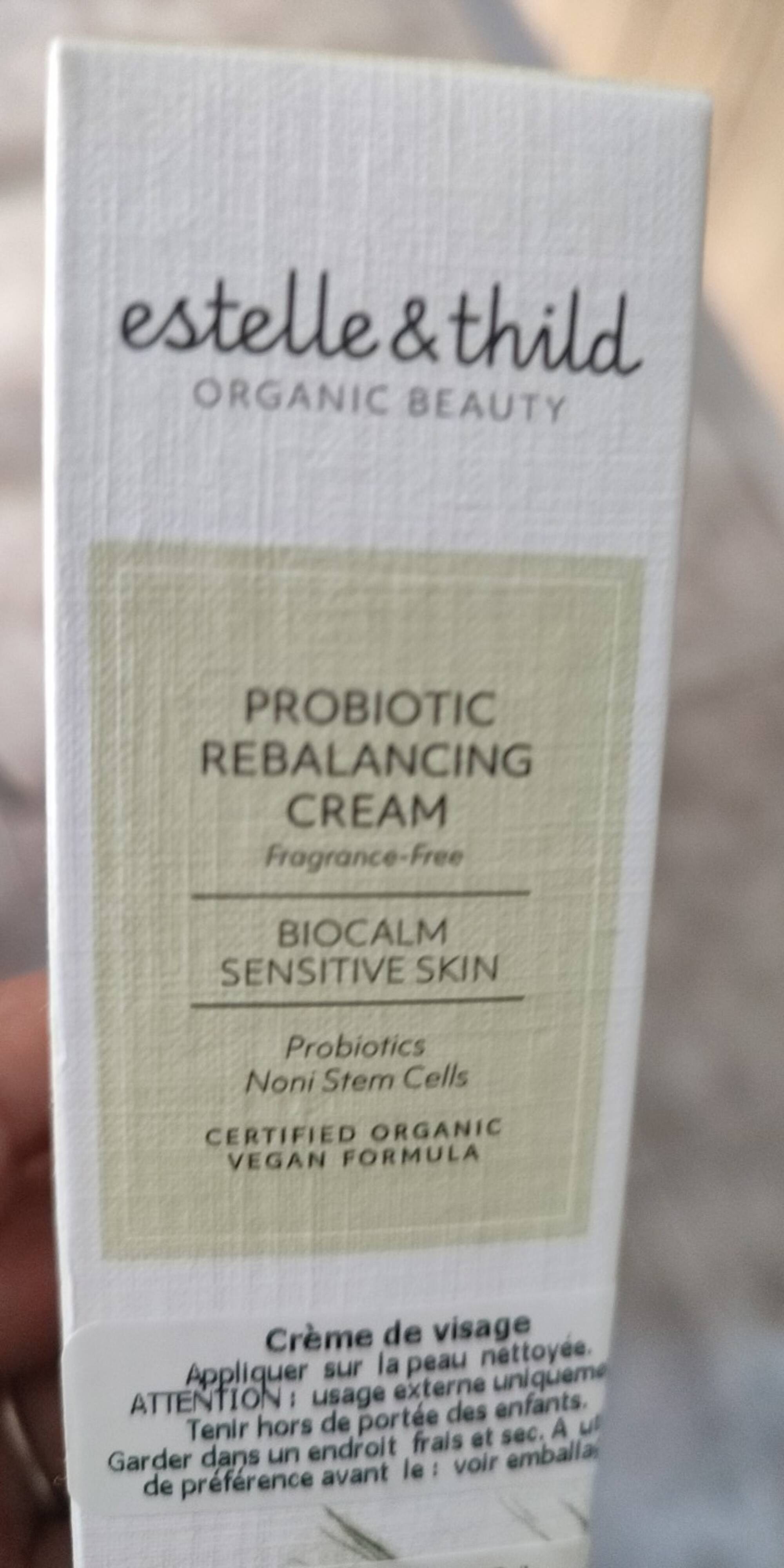 ESTELLE & THILD - Probiotic rebalancing cream - Crème de visage