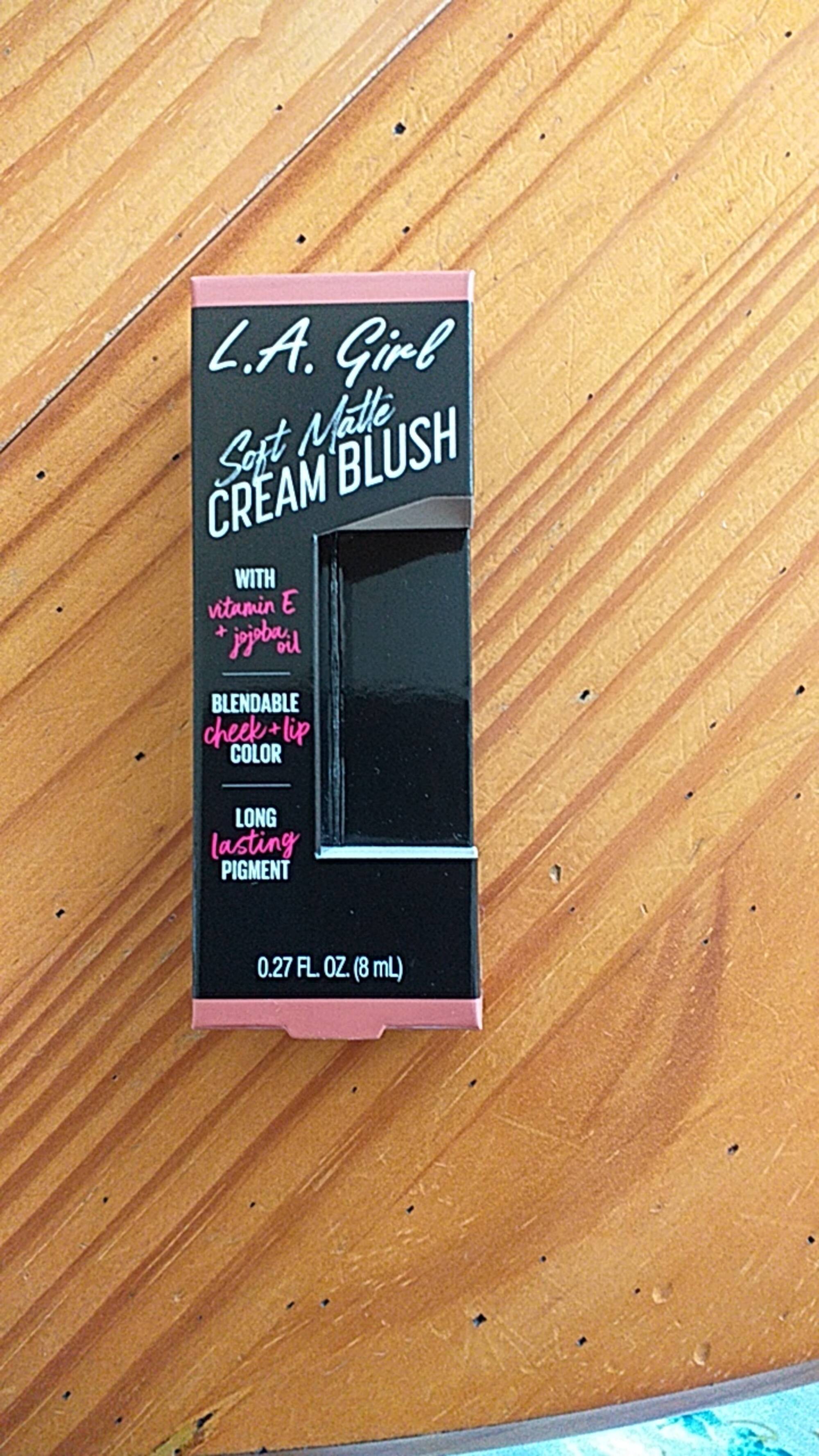 L.A. GIRL - Soft matte - Cream blush