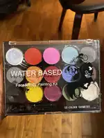 WATER BASED - Face & body painting kit 15 color