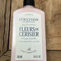 L'OCCITANE - Fleurs de cerisiers - Lait parfumé corps