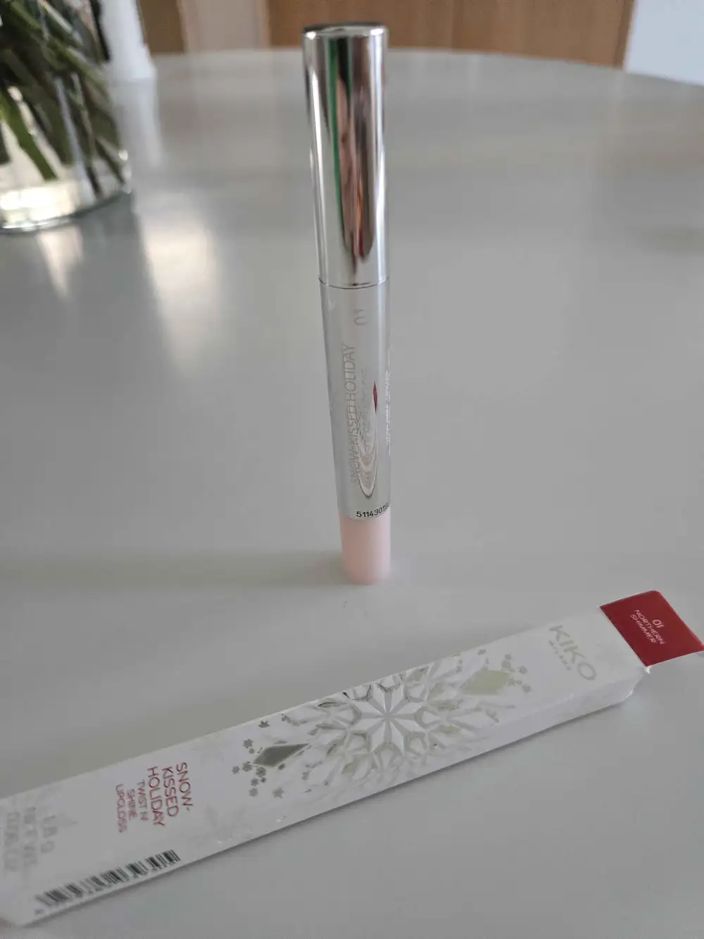 KIKO MILANO - Snow kissed holiday - Lipgloss 01 northern shimmer