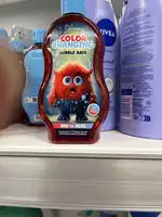 THE BATH COMPANY - Red to blue - Color changing bubble bath 3+ years