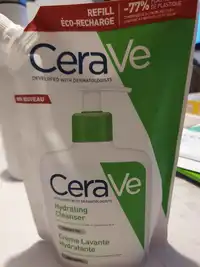 CERAVÉ - Crème lavante hydratante sans parfum