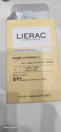LIÉRAC - Pure vitamin C - The concentrated serum
