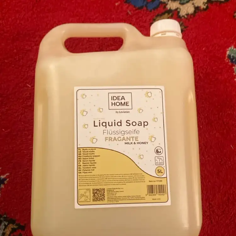 IDEA HOME - Liquid soap fragante milk & honey 
