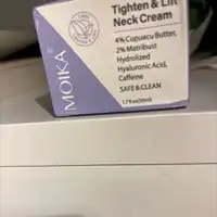 MOIKA - Tighten & lift neck cream