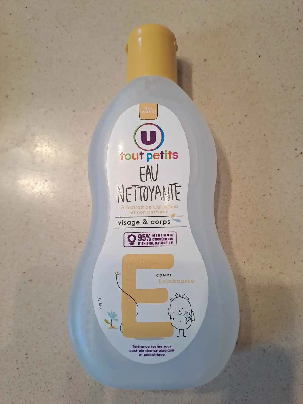 U TOUT PETITS - Eau nettoyante visage & corps