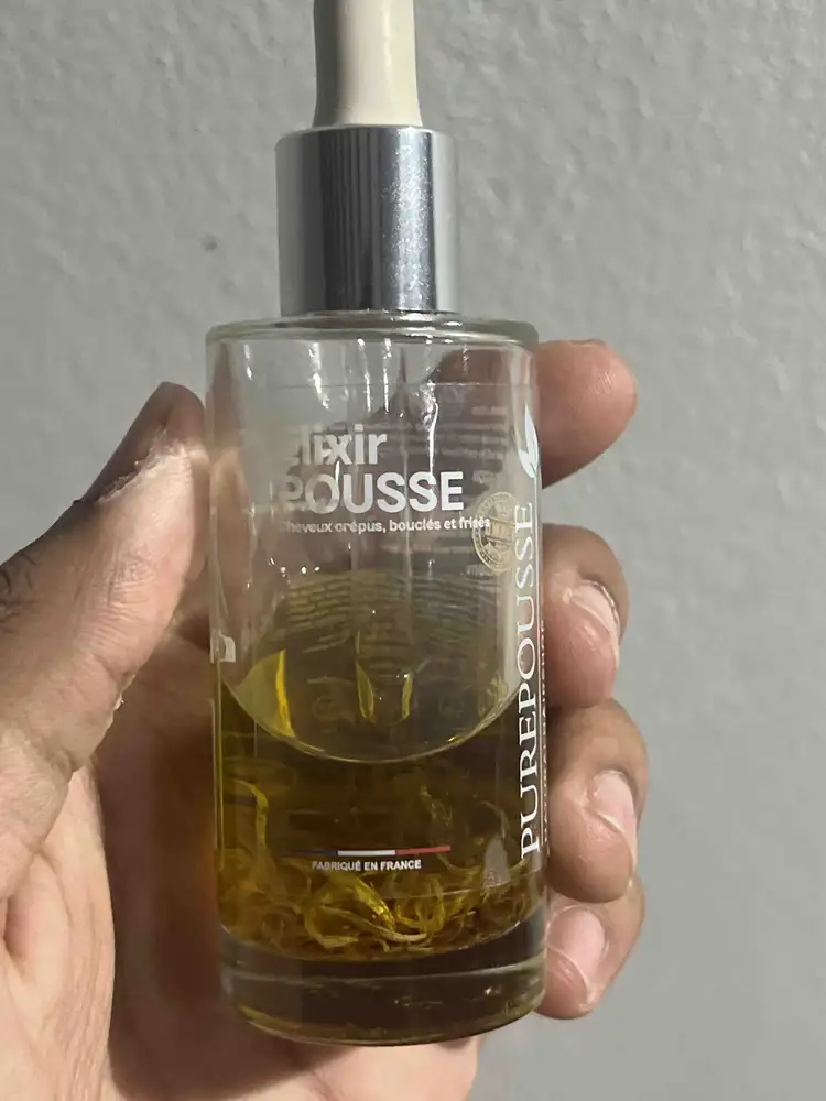 PUREPOUSSE - Elixir pousse cheveux crépus, bouclés et frisés