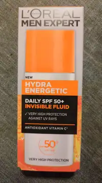 L'ORÉAL PARIS - Men expert hydra energetic - Daily SPF50+ invisible fluid