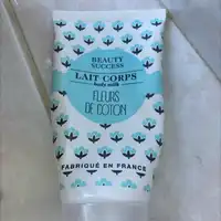 BEAUTY SUCCESS - Fleurs de coton - Lait corps