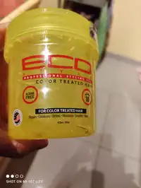 ECO STYLE - Professional styling gel color treated hair
