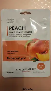 K-BEAUTY - Masque en tissu à la pêche